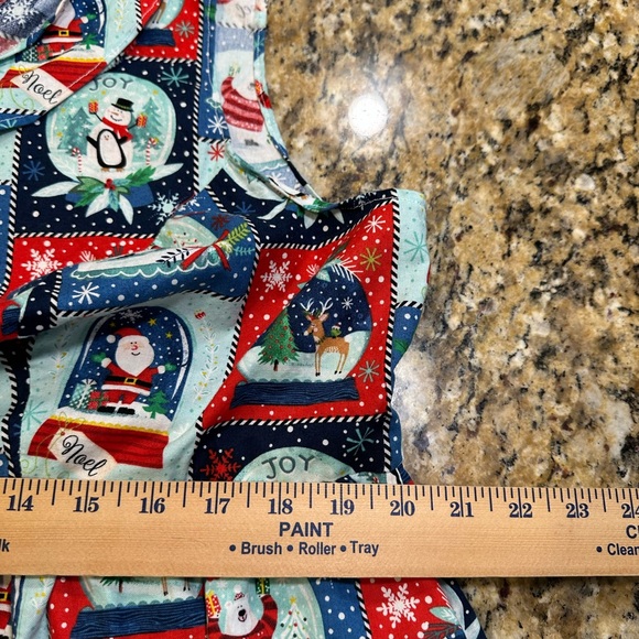 Handmade Women’s Christmas cat Dress. No size tag. See measurements - Picture 7 of 7